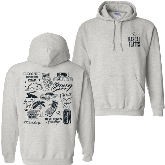 Song Mashup Pullover Hoodie